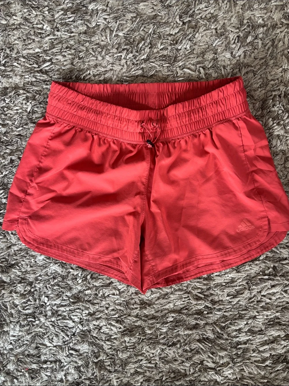 adidas Women’s Terracotta Red Performance Aeroready Running Shorts